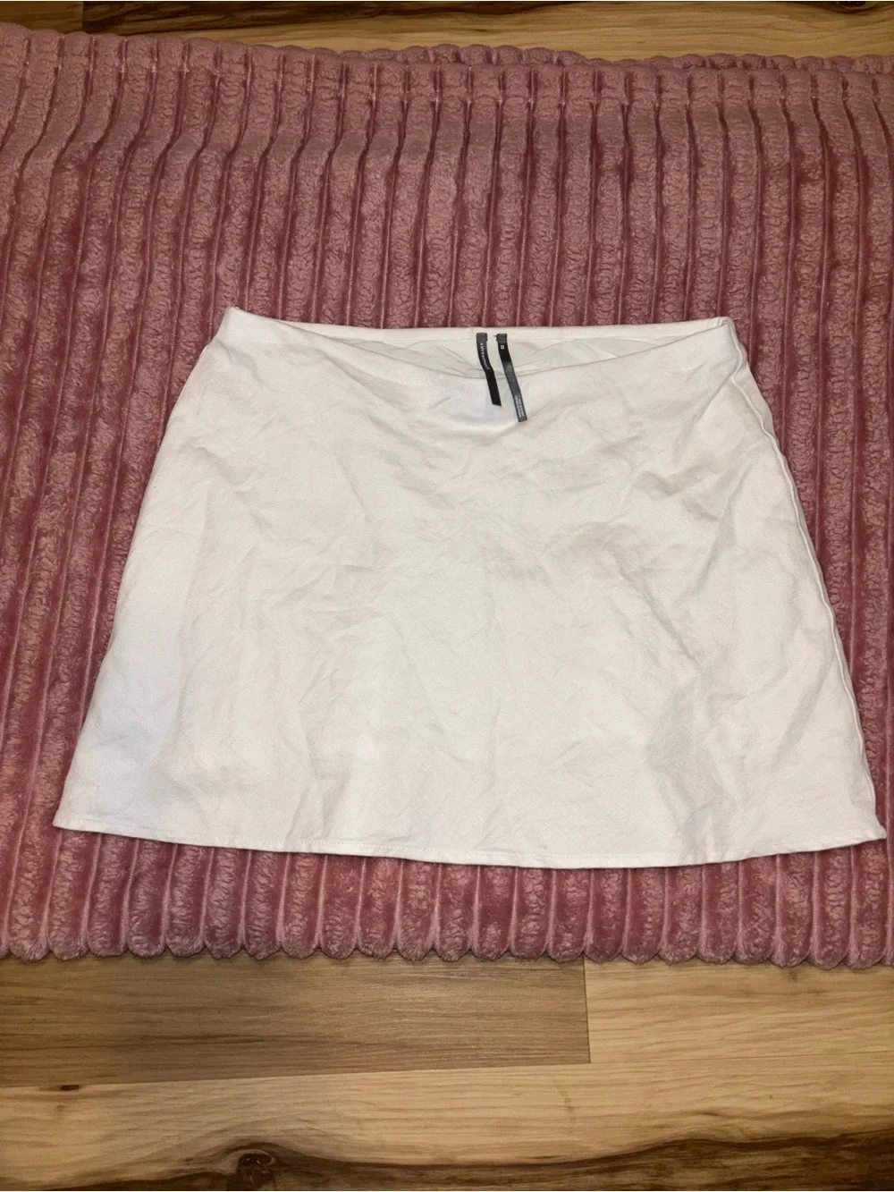 Anthropologie White Mini Skirt - Picture 2 of 10